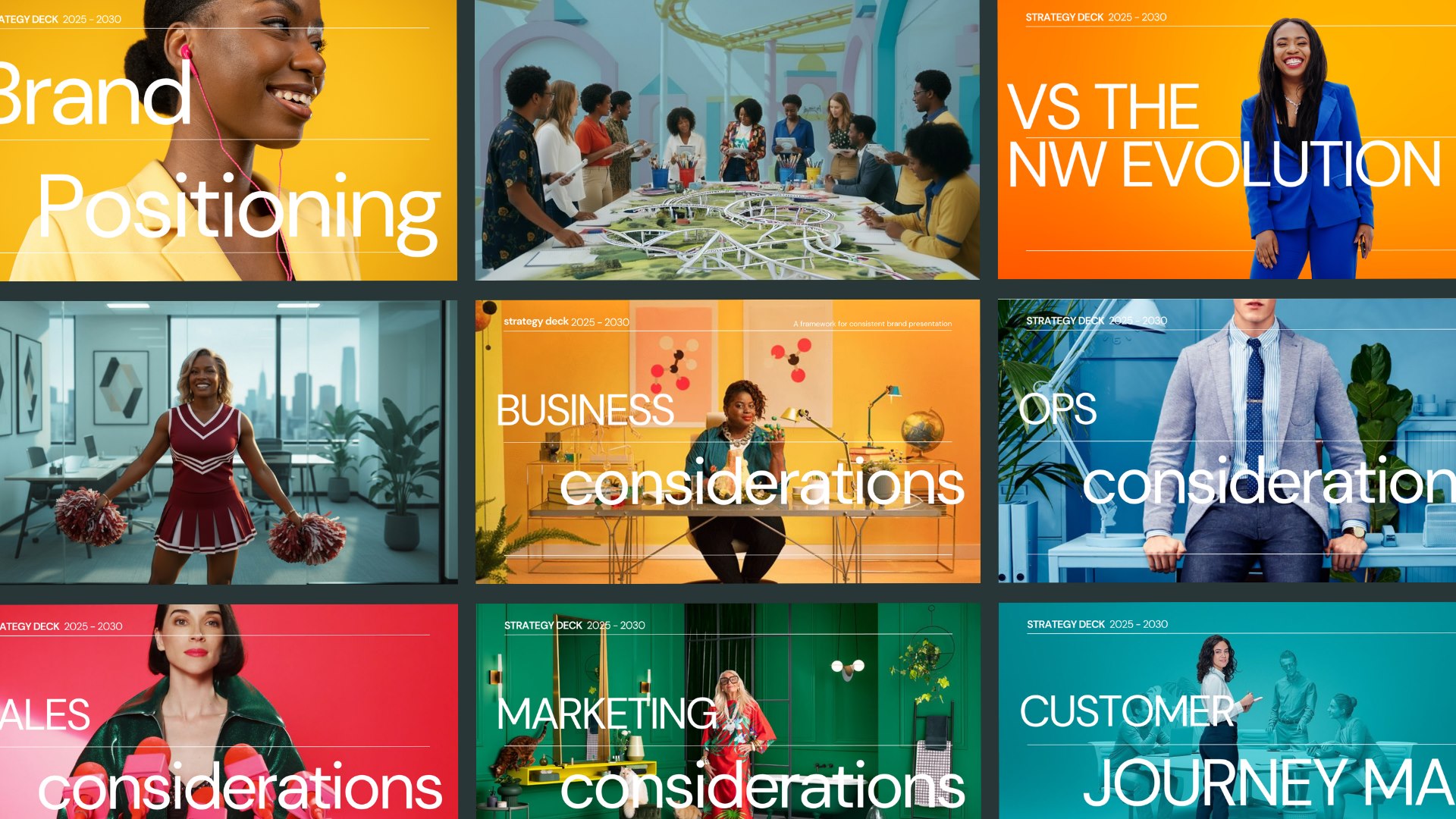 Strategy Deck 2025-2030: brand positioning, NW evolution and department considerations