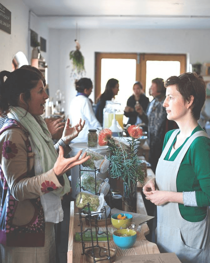 Workshop Interaction, Lena Ski Helping Entrepreneurs find business opportunities